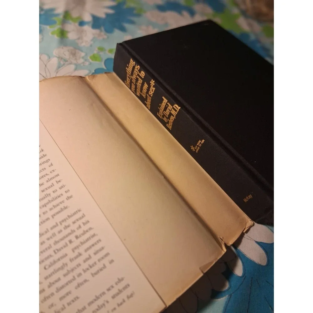 Vintage 1969 Everything You Always Wanted to Know About Sex Hardcover Book
